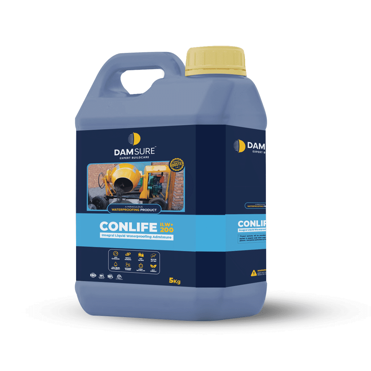 Damsure Conlife ILW+ 200 - The Integral Liquid Waterproofing Admixture