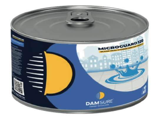 Damsure Microguard 120 (10 Litre) - The Silicon Micro Emulsion Injection Chemical for Damp Proofing