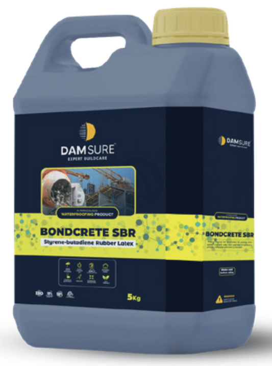 Damsure Bondcrete SBR - The High-Performance Bonding Agent for Waterproofing