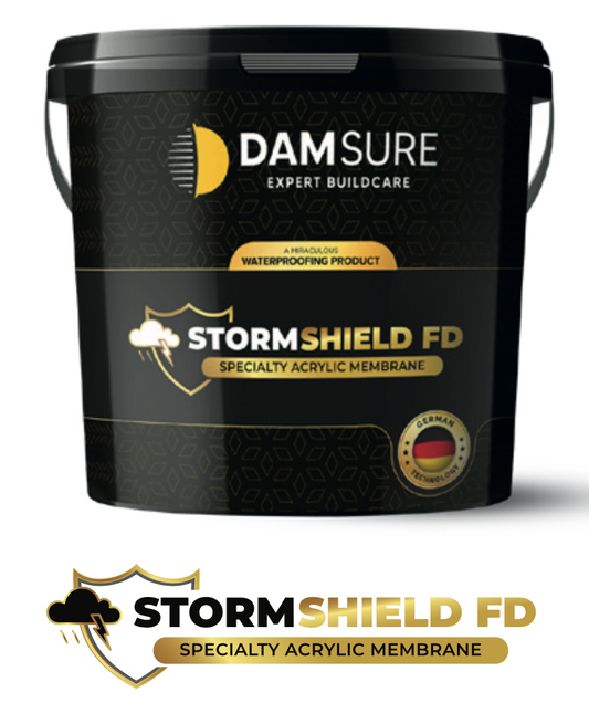 Damsure Stormshield FD - The Specialty Acrylic Membrane for Rapid Waterproofing