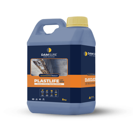 Damsure Plastlife CRP 500 - The Concrete & Mortar Repairing Admixture