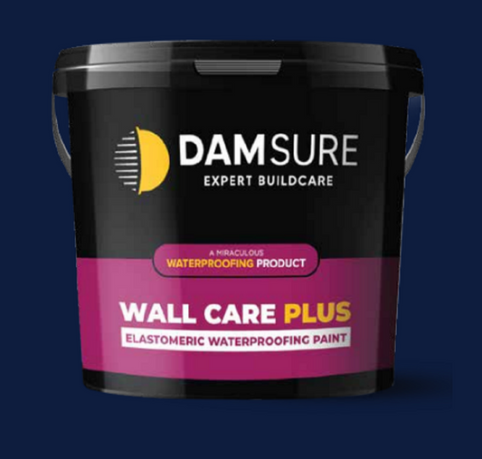 Damsure Wall Care Plus - The Elastomeric Waterproofing Paint for Exterior Walls