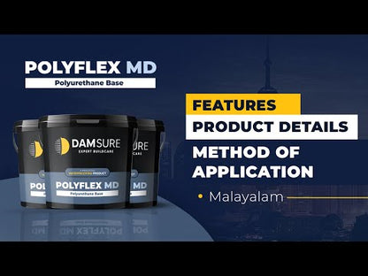 Damsure Polyflex MD: The Medium-Density Polyurethane Waterproofing Solution