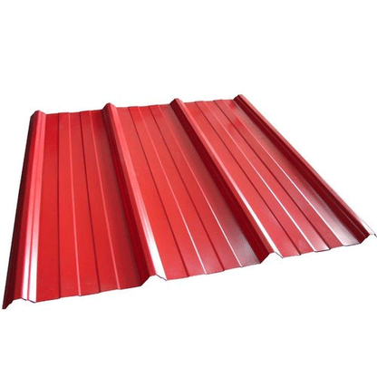 Red Color Coated GI Roofing Sheet - 0.40mm Thick (Minimum Order 100 Sq.Ft)