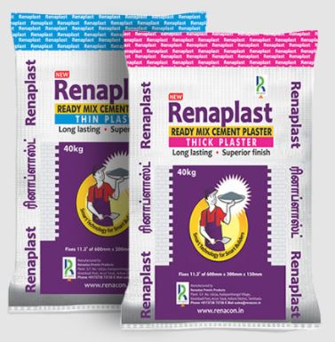 Renaplast Ready-mix Cement Plaster - Hassle-Free Plastering for a Smooth Finish