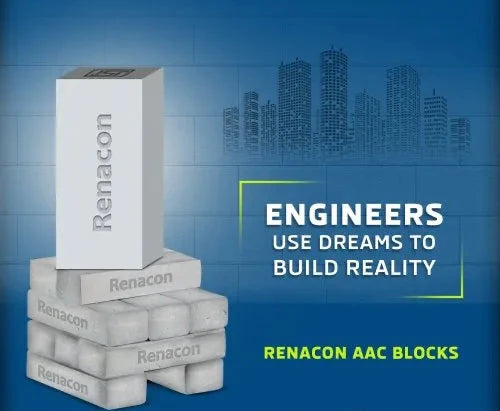 Renacon AAC Blocks - Lightweight, Eco-Friendly & High-Performance Building Blocks