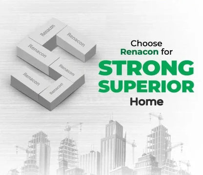 Renacon AAC Blocks - Lightweight, Eco-Friendly & High-Performance Building Blocks