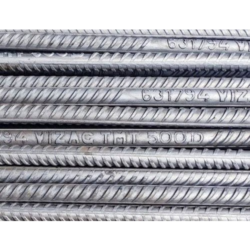 Vizag TMT Steel Bars - High-Strength & Ductile Rebars for All Construction Needs (8mm-32mm)